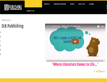 Tablet Screenshot of elk-publishing.com